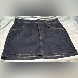 Zara Indigo Denim Skirt